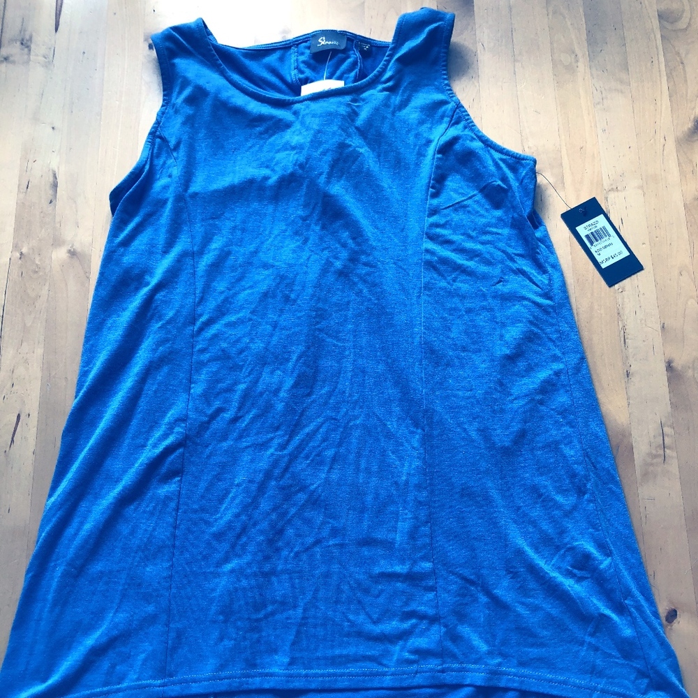 Blue tieback dress NWT